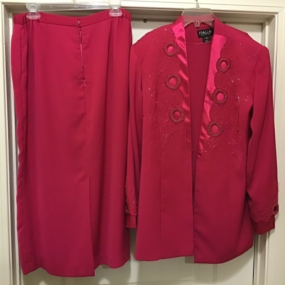 Women’s  Italia 3 piece skirt set sz 14